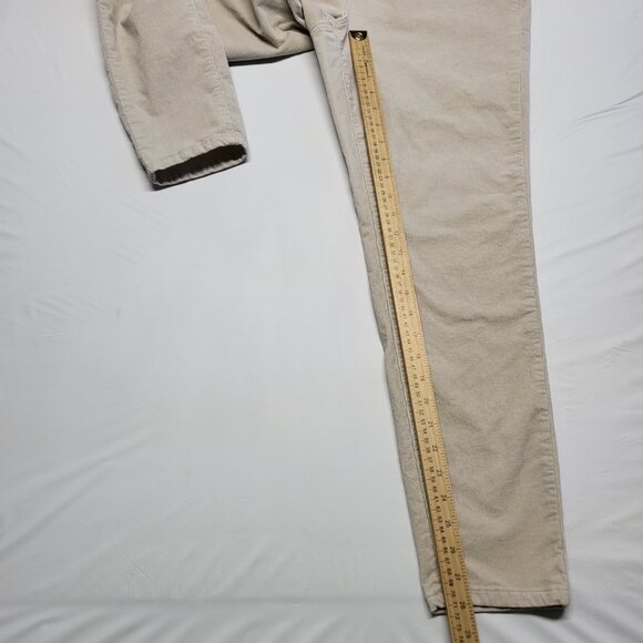 Needle & Cloth Womens Corduroy Pants Size 12 Skinny Ankle Stretch Cream - Picture 11 of 15